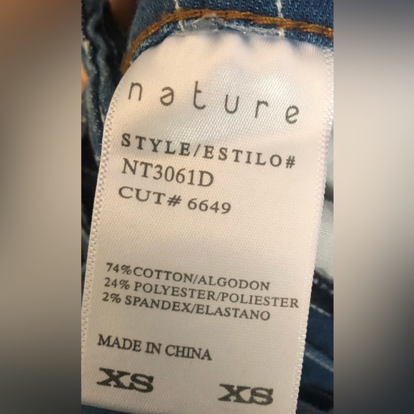 Pink Lily Pinstripe Shorts Overalls XS - Picture 6 of 9